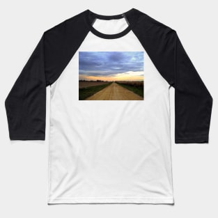 The Road Goes On Forever Baseball T-Shirt